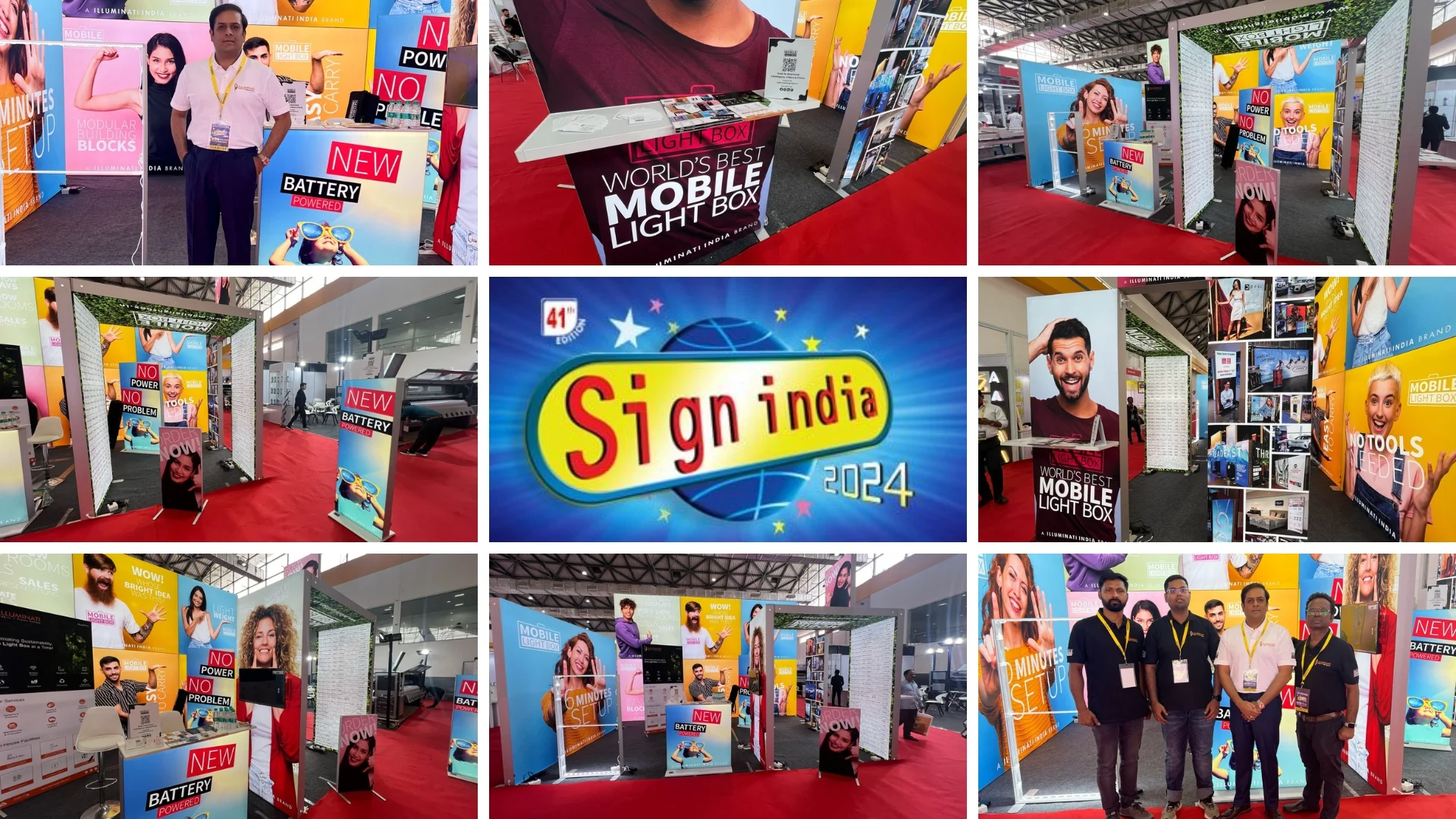 conference exhibit displays (mobile light box india)